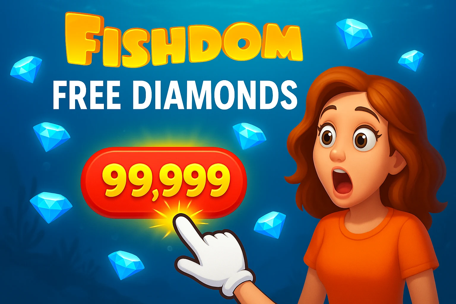 3 Fishdom tactics to get Diamonds For FREE