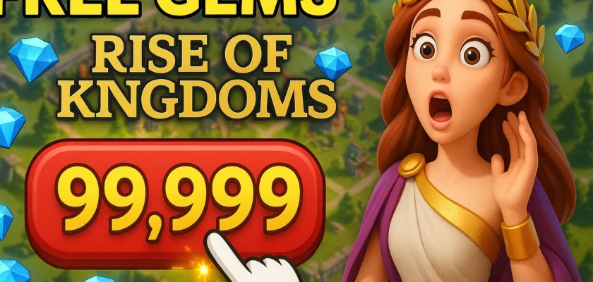 rise of kingdoms free gems