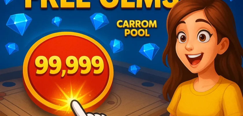 carrom poll free gems