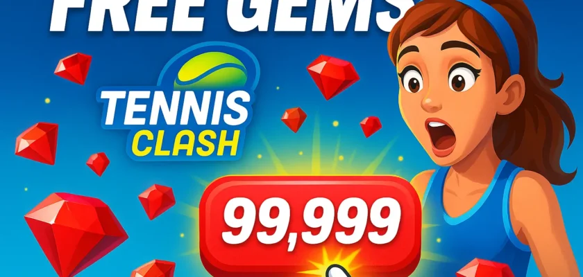 tennis clash free gems