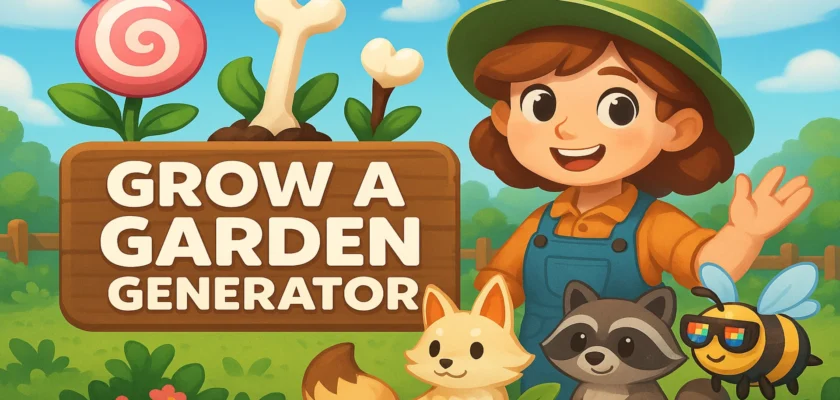 grow a garden generator